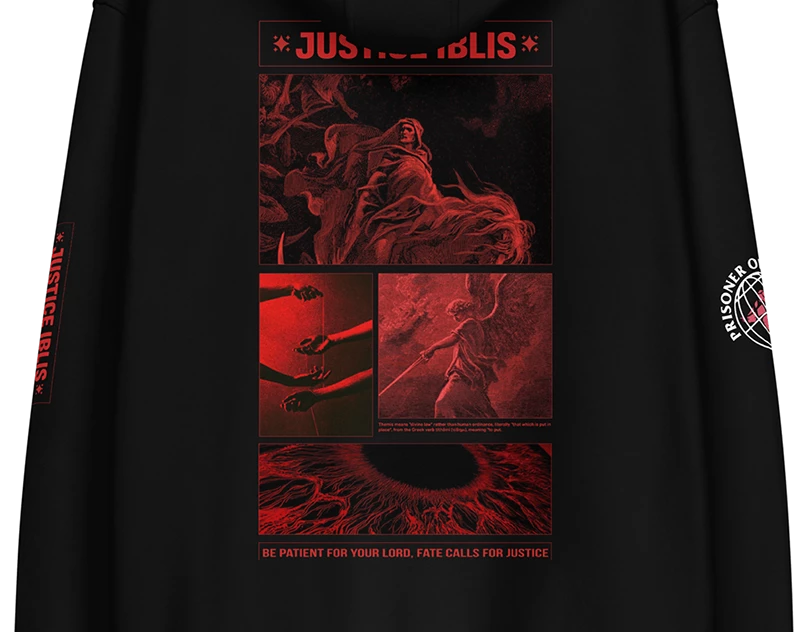 Justice Iblis Hoodie Design