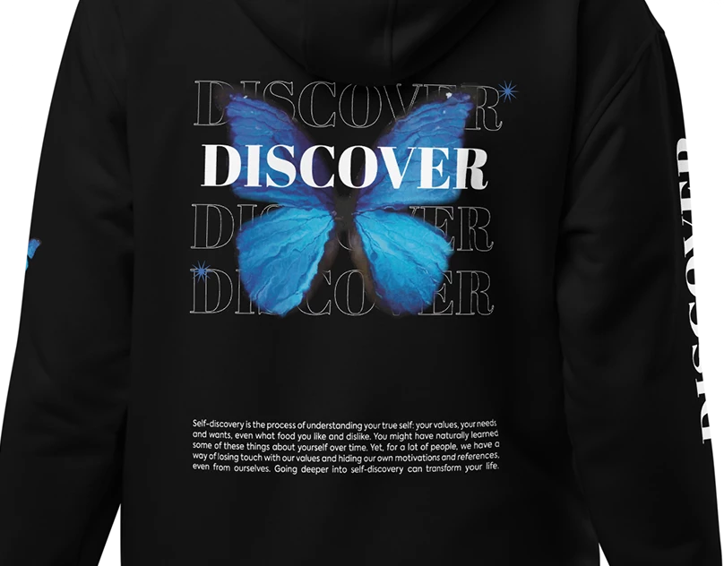 Self Discover Hoodie Design