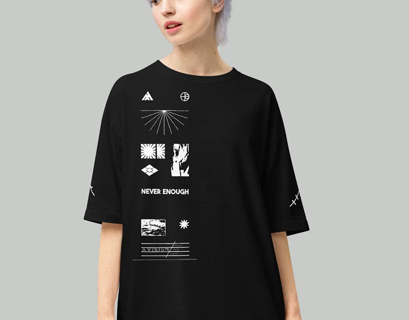 NEVER ENOUGH T-Shirt Design