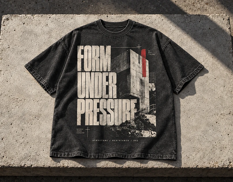 FORM UNDER PRESSURE — Brutalist Streetwear