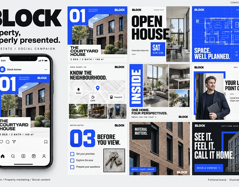 BLOCK — Real Estate Social Media Campaign