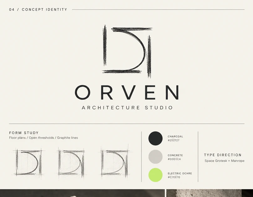 ORVEN — Architecture Studio | Logo & Brand Identity