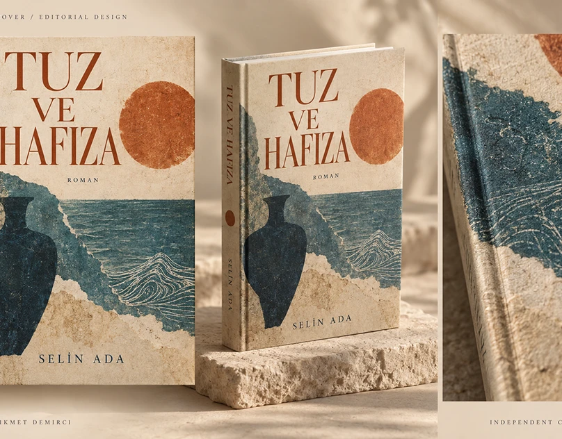 Tuz ve Hafıza — Literary Book Cover Design