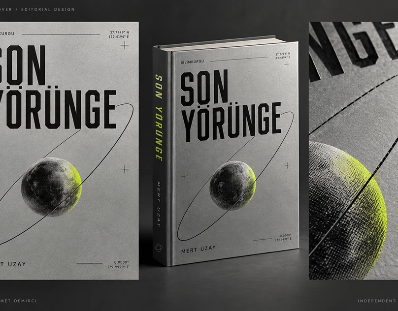 Son Yörünge — Sci-Fi Book Cover Design