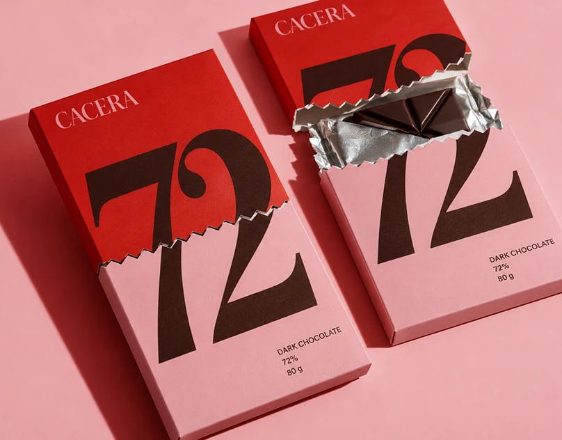 CACERA — The First Break | Chocolate Packaging