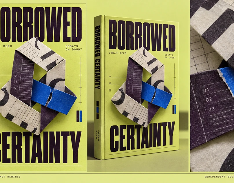 Borrowed Certainty — Conceptual Book Cover