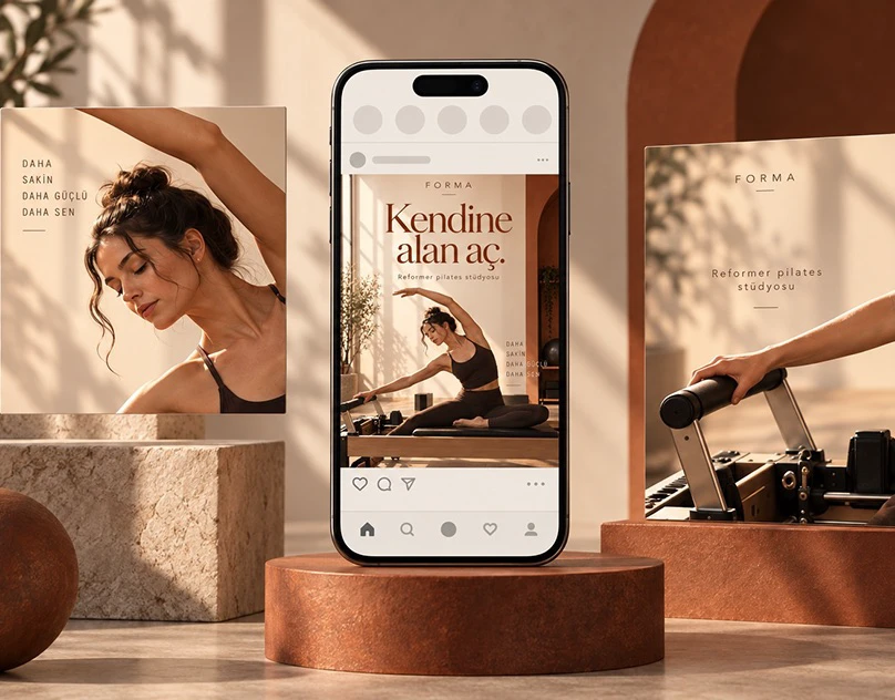 FORMA — Pilates Studio Social Media Design