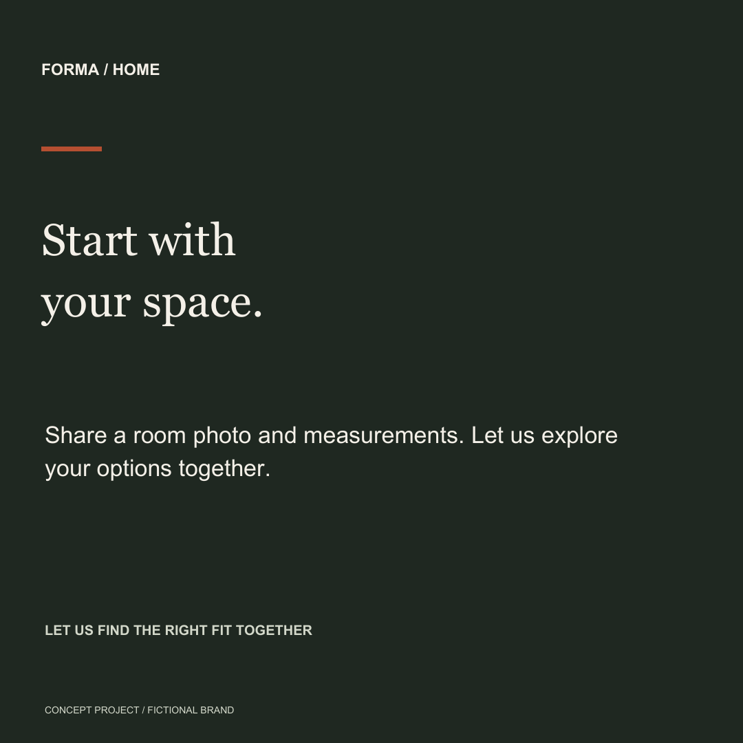 FORMA / HOME furniture concept
