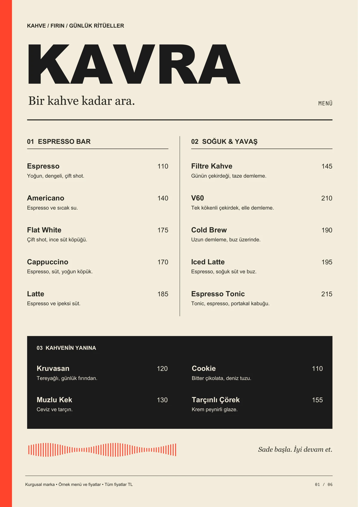 MENU / QR